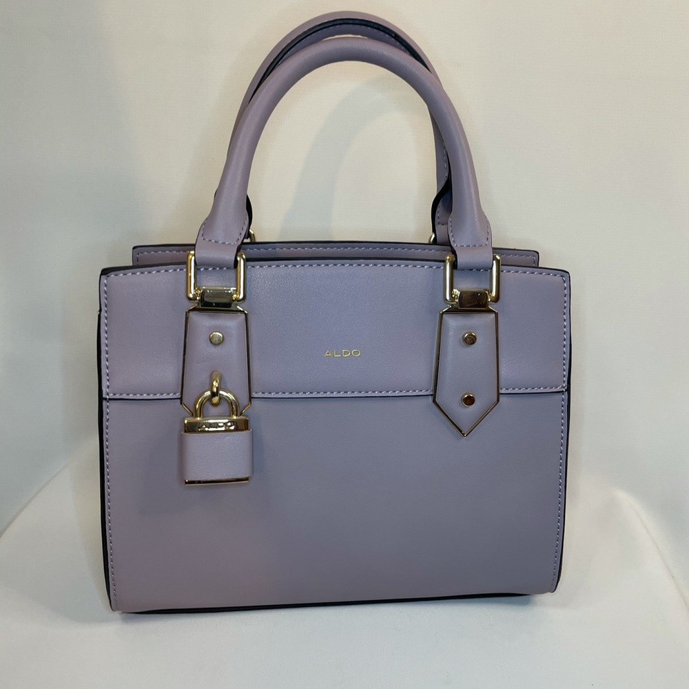 Aldo Lilac Small Hand Bag Crossbody Light Purple Vegan Leather